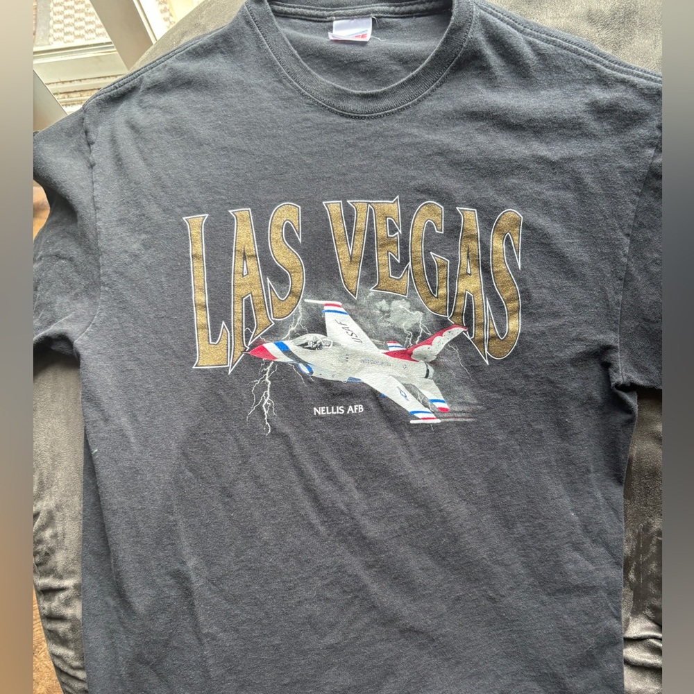 Vintage Las Vegas Airplane Tee